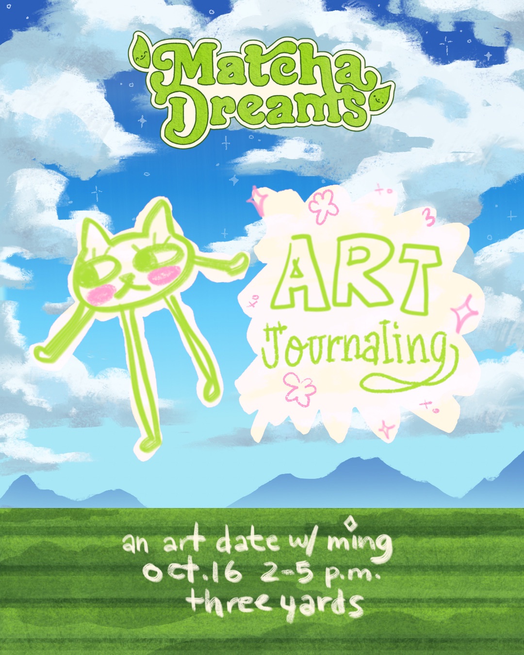 Art Journaling Date with Ming