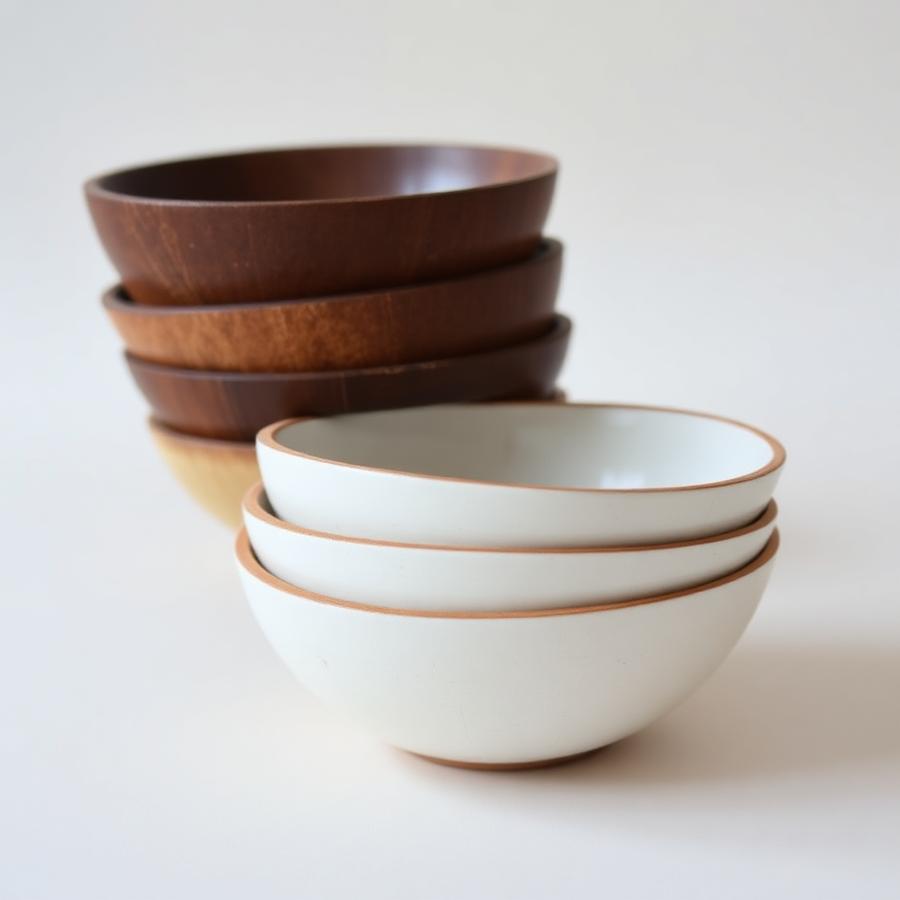 Coconut Shell Bowl Set (4)