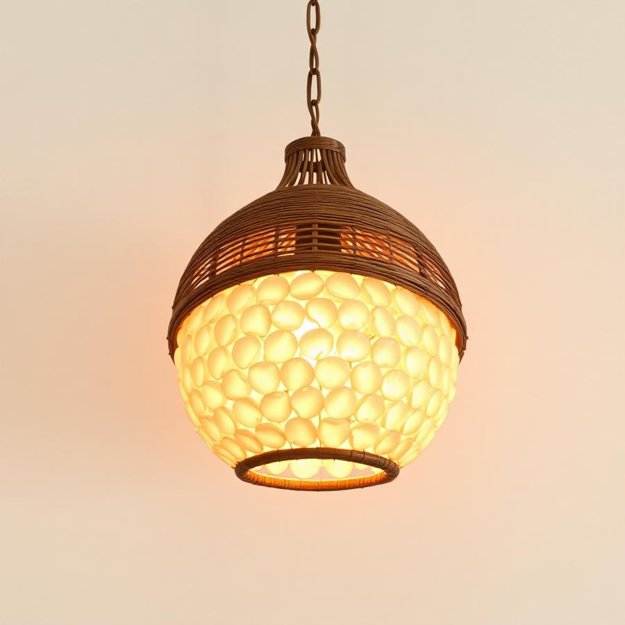Capiz Shell Pendant Lamp